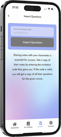 Sharing notes and questions with Quizly